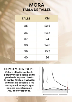 Sandalia Mora Ambar - tienda online