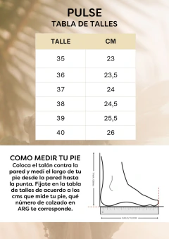 Zapatilla Pulse Negra - tienda online