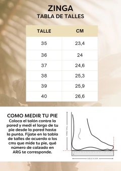 Imagen de Zapatilla Zinga Blanco Oro
