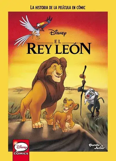El Rey León - La Historia de la Película en Cómic