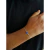 Pulseira Corrente Fininha Masculina Turmalina Banhada A Prata 925 - comprar online