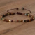 Pulseira de Cristal Curativo: Pulseira de Energia de Pedra de 7 Chakras Yoga (Feminino) - ASTRAL