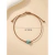 Pulseira Trançada Simples com Contas de Turquesa Vintage Para Homens Masculino - ASTRAL