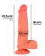 PÊNIS 18x4,5cm** DUPLA CAMADA VENTOSA - YSDR405 - comprar online
