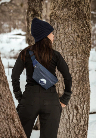 Wandergreen - Riñonera Olivia azul