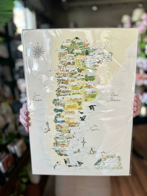 Lamina Mapoteca- Maravillas de Argentina: Parques Nacionales