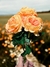 Flores - Ramo de rosas naranjas grande x5 42cm