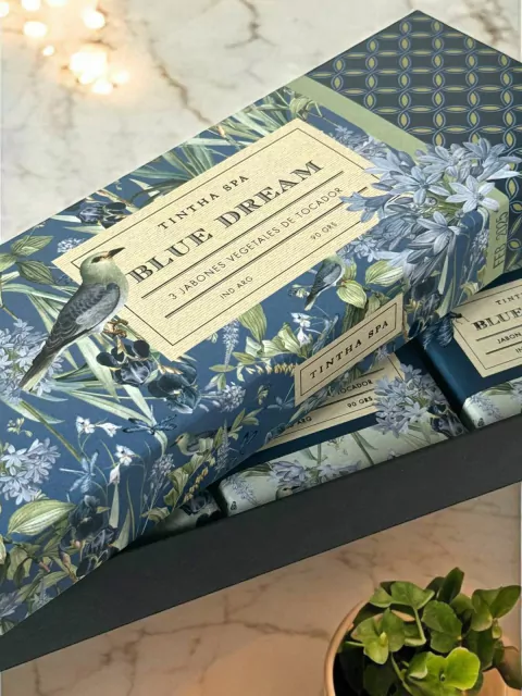 Blue Dream new - Caja de 3 Jabones de Tocador 90g