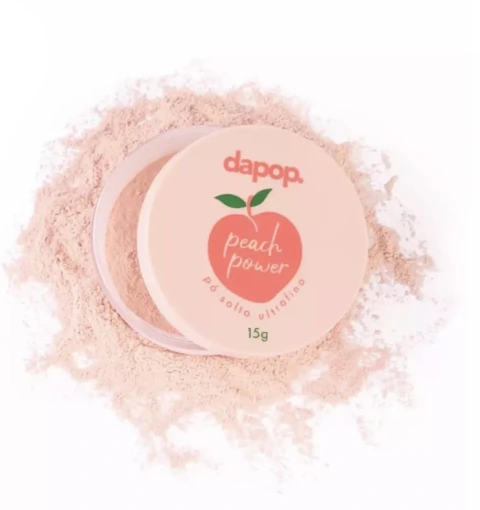Pó Solto Ultrafino Peach Power - Dapop