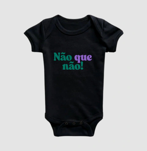 Estampa "Não que não!"