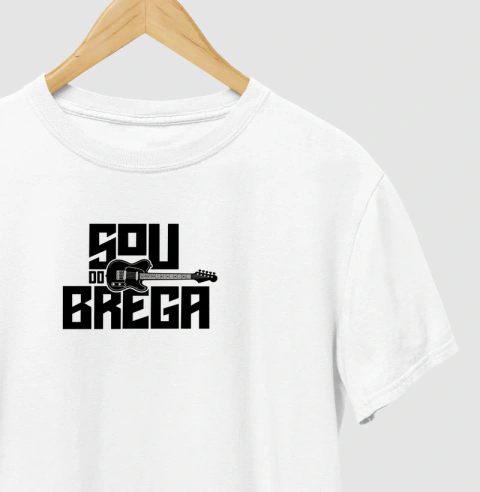 Estampa "Sou do brega"