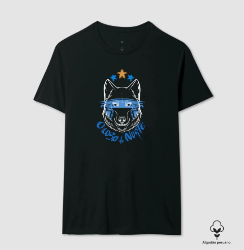 Estampa "O Lobo do Norte" - Versão para peças escura
