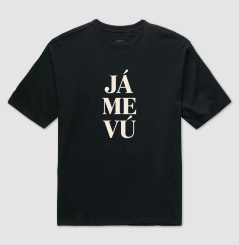 Camiseta "Já me vú"
