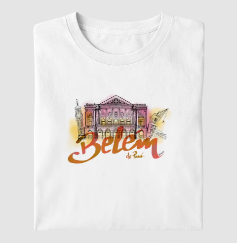 Estampa "Belém do Pará"