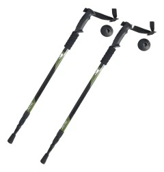 Bastones De Trekking Ayni. Plegable Alu 65 A 135 X 2 - NOMADIC