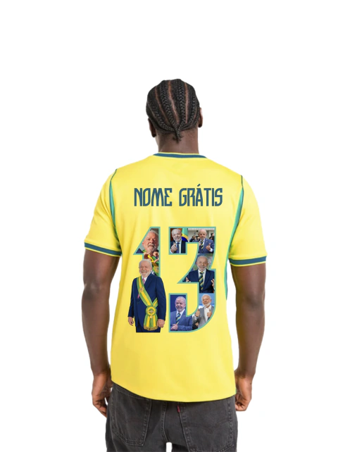 Camisa Brasil 1 Home - 2026/27 (Lula 13)