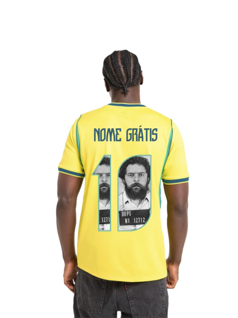 Camisa Brasil 1 Home - 2026/27 (Lula Preso)
