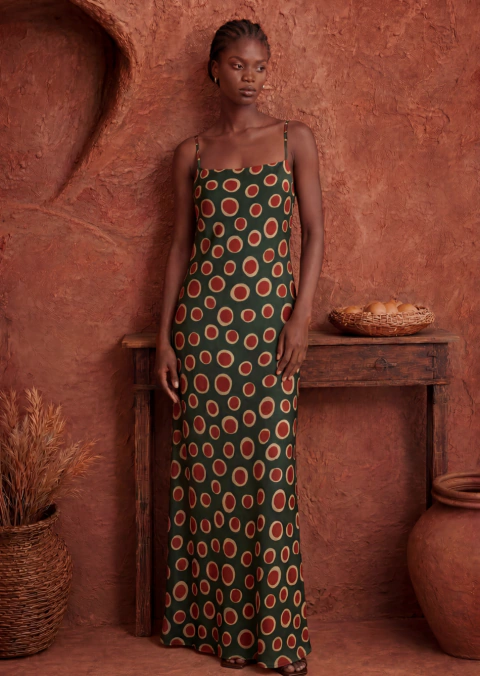 Vestido Coluna Dalma Pintas da Canguçu