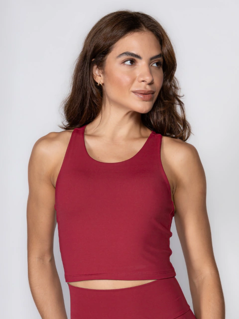 Top Nadador Regata Vermelho