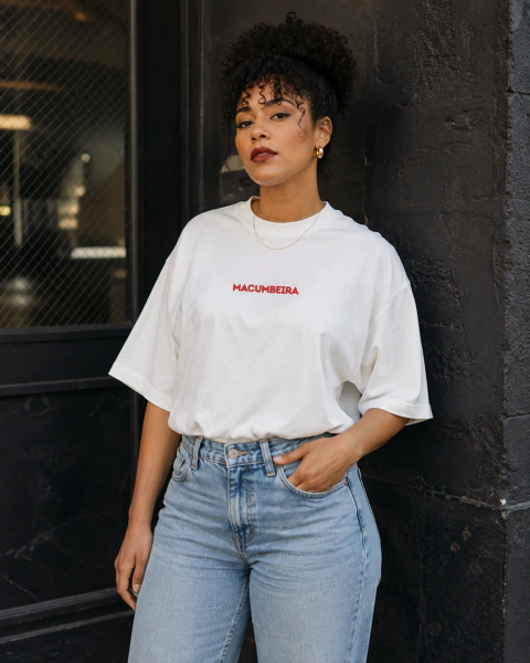 Camiseta Oversized Macumbeira