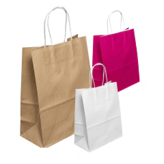 Bolsas de Papel con asas talla XS