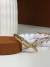 BRACELETE CORDA EM AÇO DOURADO* - comprar online