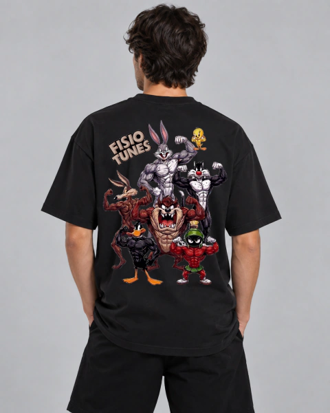 Camiseta Fisio Tunes — Oversized