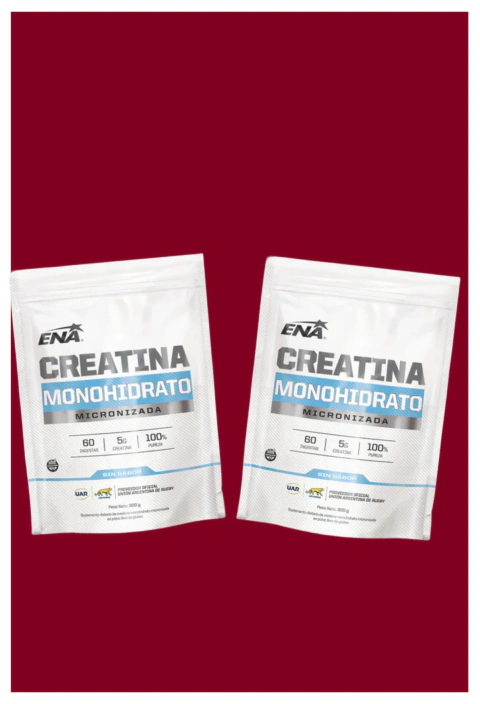 Combo 2x Creatina ENA Monohidrato 300g