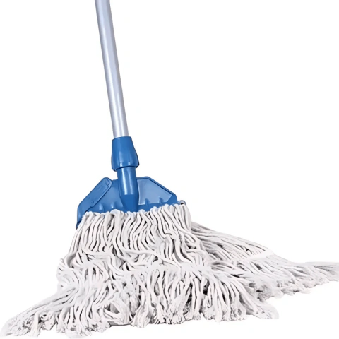 Mop Umido Completo (Refil 340g, Suporte Plastico e Cabo) Nobre