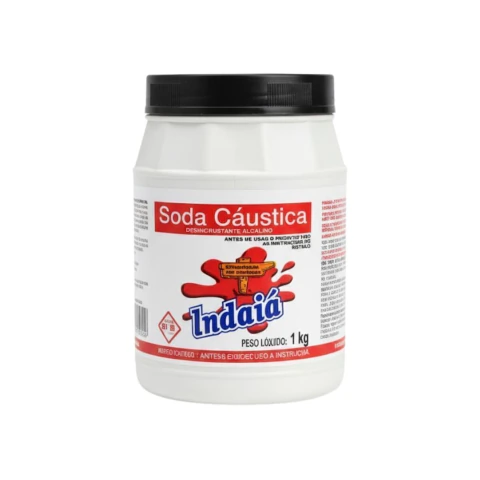 Soda Caustica Indaia Escama 1kg