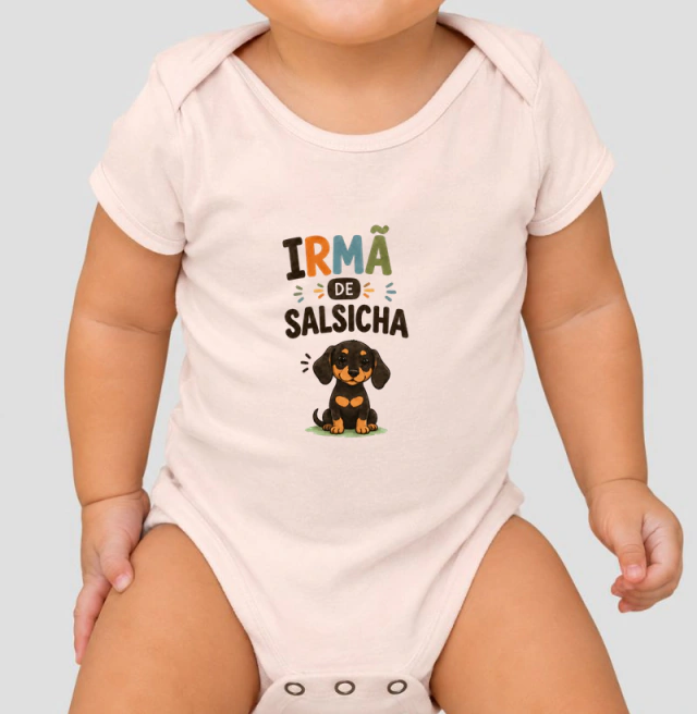 Irmã de salsicha bebê - modelo 1