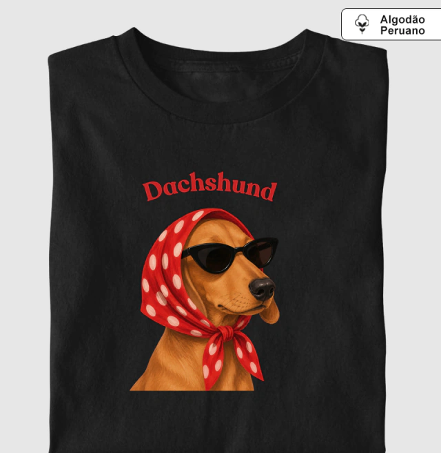 Dachshund - Algodão Peruano