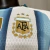 Camisa Argentina Home JOGADOR 2026 Nº10 Messi Masculina - Branco+Azul Claro na internet