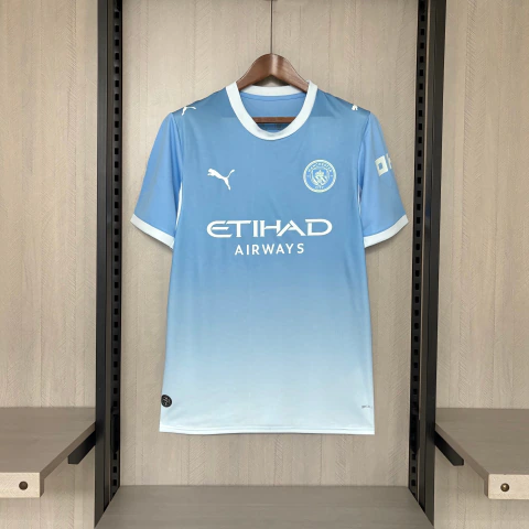 Camisa Manchester City Home 26/27 Torcedor Masculina - Azul