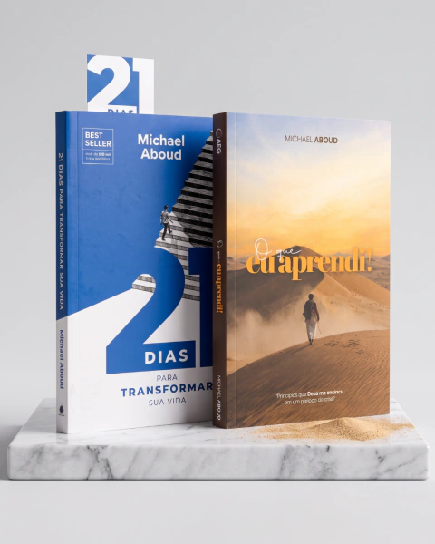 Combo Duas Obras — 21 Dias (Brochura) + O Que Eu Aprendi + Marca-Página