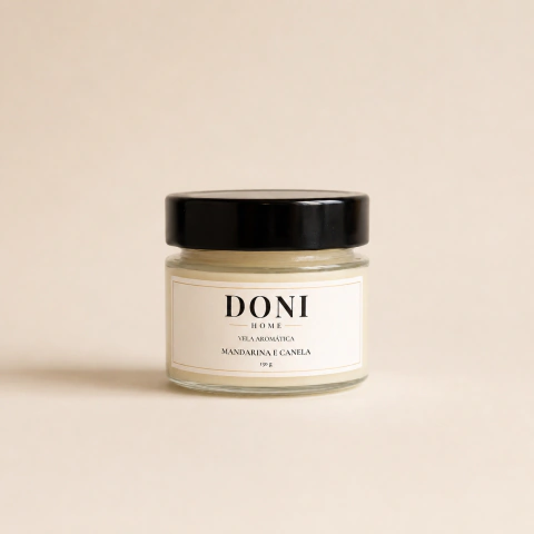 Vela Mini - Mandarina e Canela