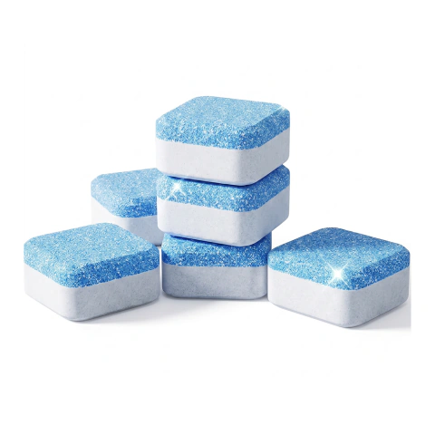 Pastilhas de Limpeza para Máquina de Lavar Roupa e Lava-Louças - Kit com 12