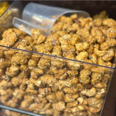 Castanha de cajú caramelizada