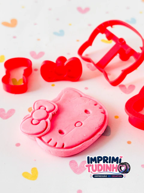 Cortador de Biscoito - Duplo - Hello Kitty