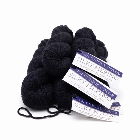 Silky Merino / Unique Color 50 grs. 51% seda, 49% merino