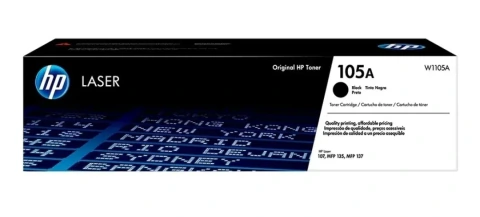 Cartucho De Toner Hp Laserjet 105a W1105a Tinta Cor Preto