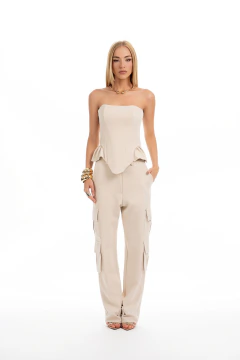 Calça com Bolso Cargo Luma