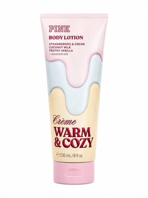 Pink Body Lotion Crème Warm & Cozy 236ml – Pink by Victoria’s Secret - comprar online