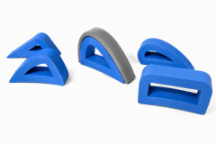 Moldes Plásticos para Alça de Caneca Cerâmica 6 pçs