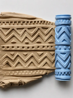 Rolo de Textura Cerâmica Geométrico Navajo 15cm R42