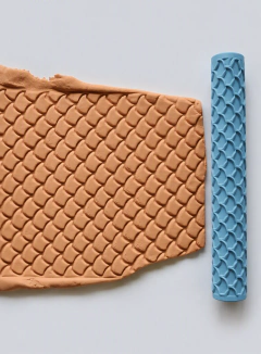 Rolo de Textura Cerâmica Escamas 3 15cm R61