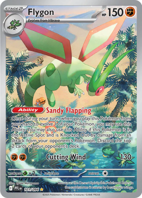 Carta Pokémon Flygon - Phantasmal Flames (101/094)