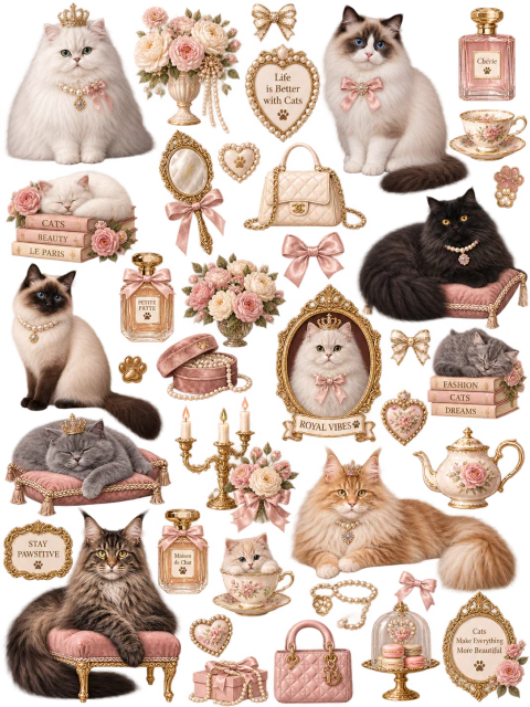 Gatos 020 - DTF UV