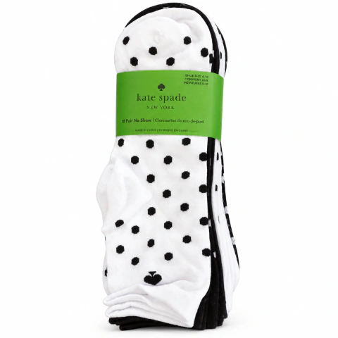CALCETINES PARA DAMA 10 PARES KATE SPADE