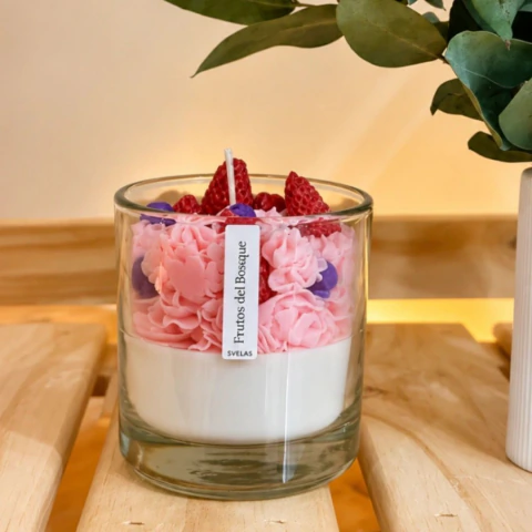 Vela Aromática Formato Postre